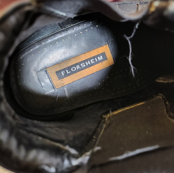 Men's Black Leather Ankle Boots - Picture 4 of 5